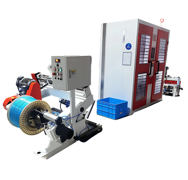 Kábelragasztó gép